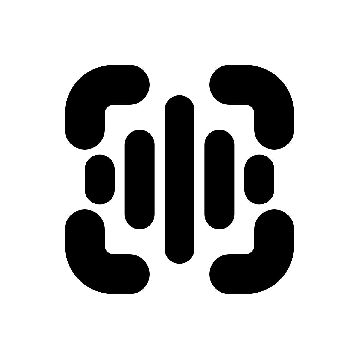 apple sf black style sprach id icon