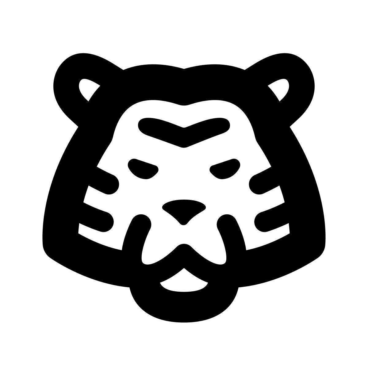 apple sf black style year of tiger icon