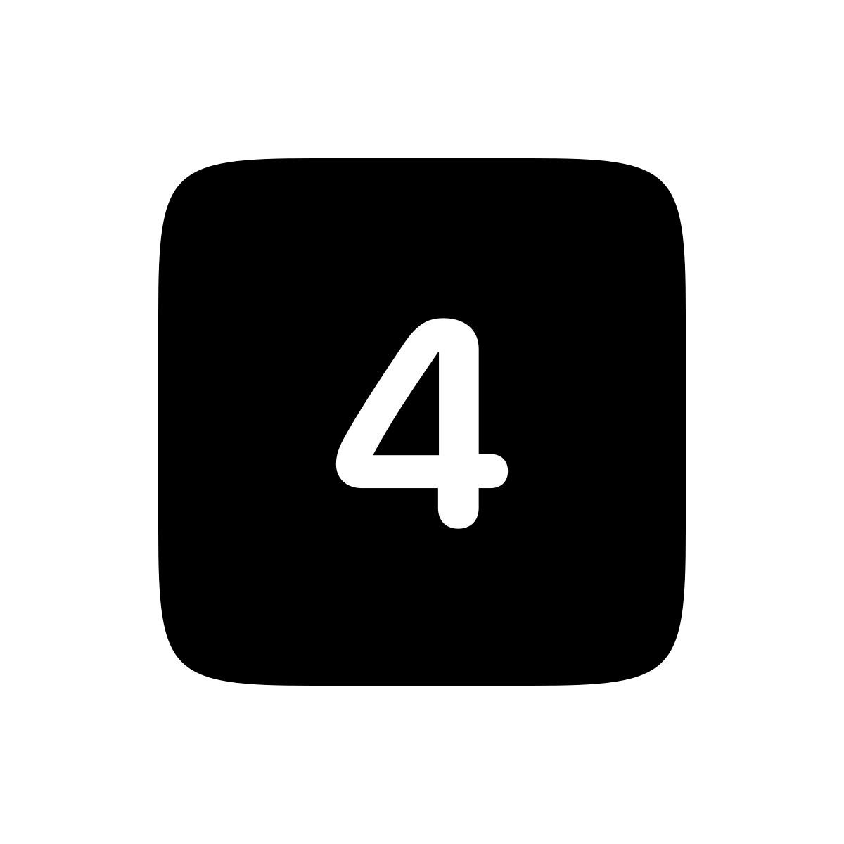 apple sf regular filled style 4 icon