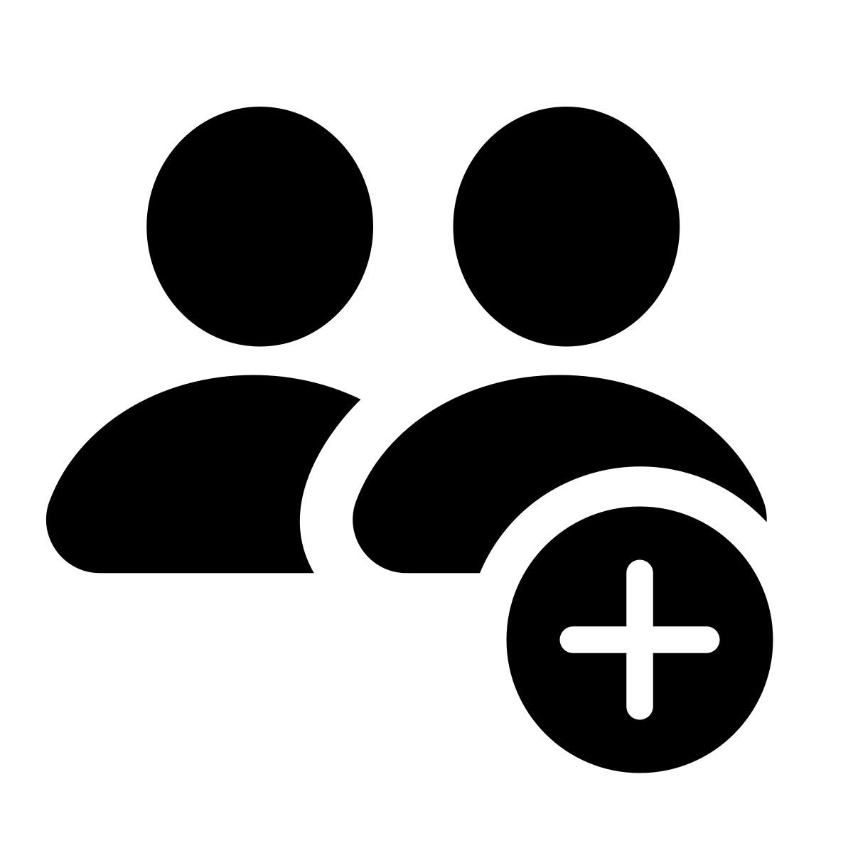 apple sf regular filled style 사용자 그룹 남자 추가 icon