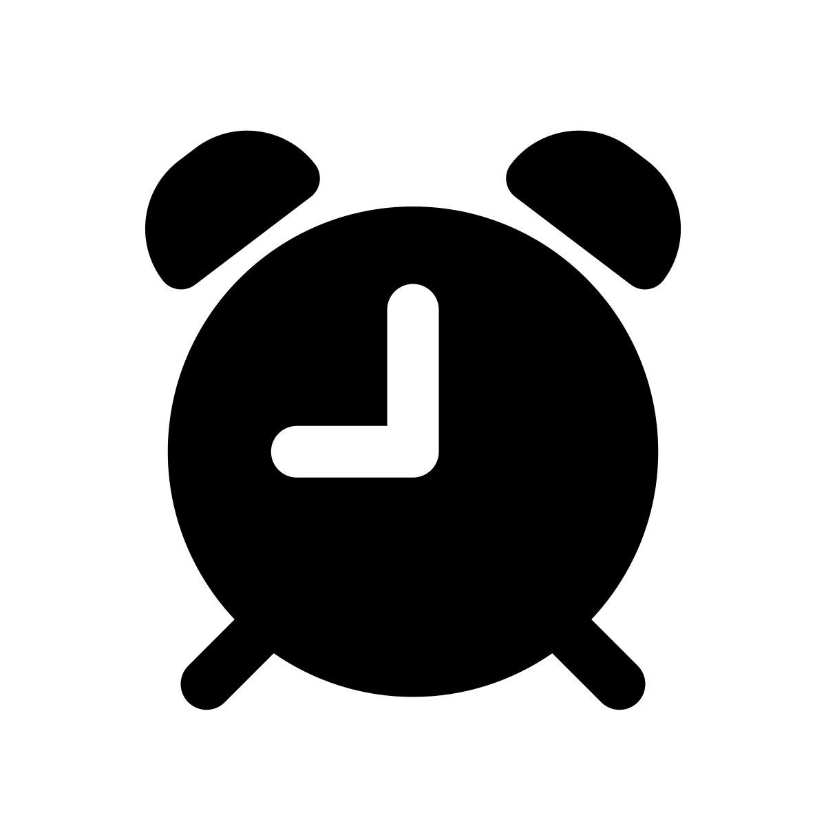 apple sf regular filled style sveglia icon