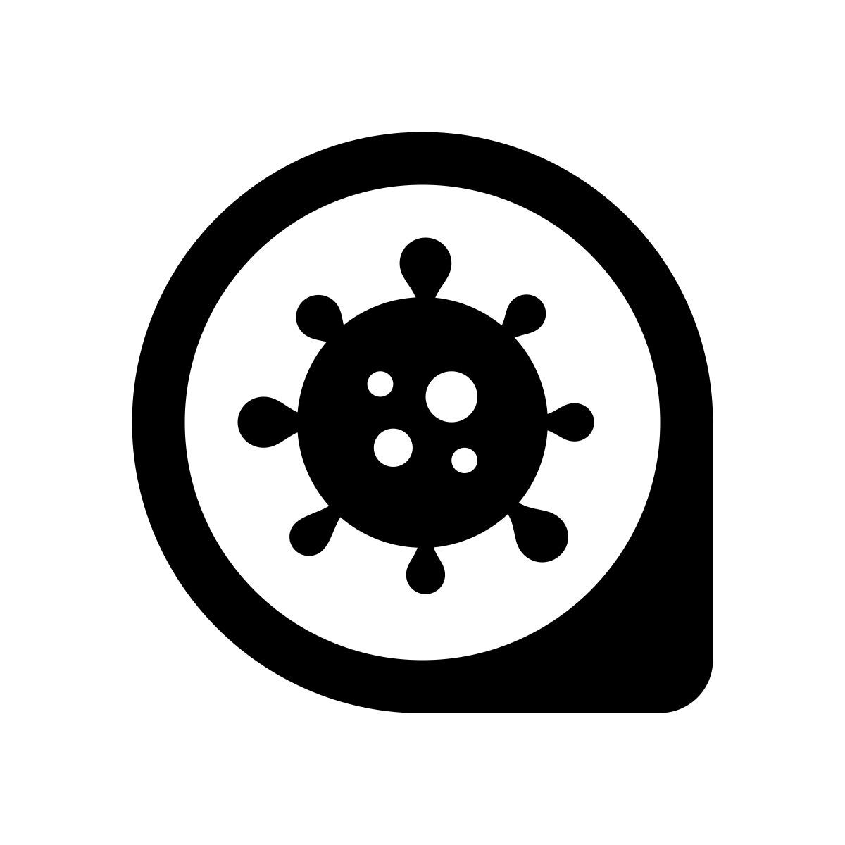 apple sf regular filled style antiviren scanner icon