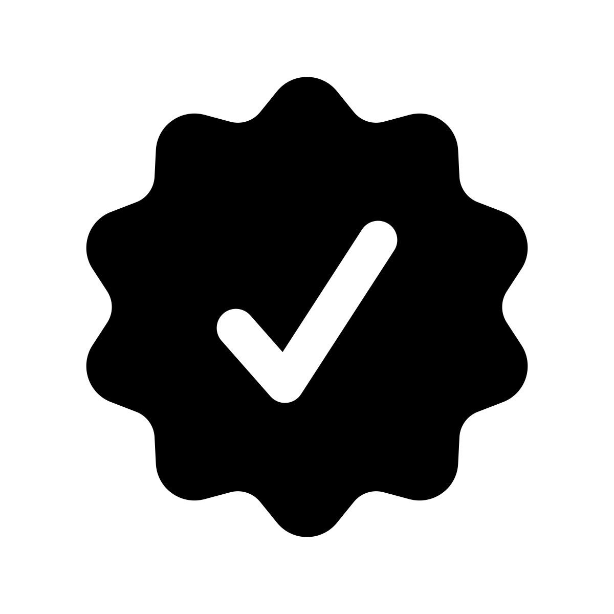 apple sf regular filled style certificado icon