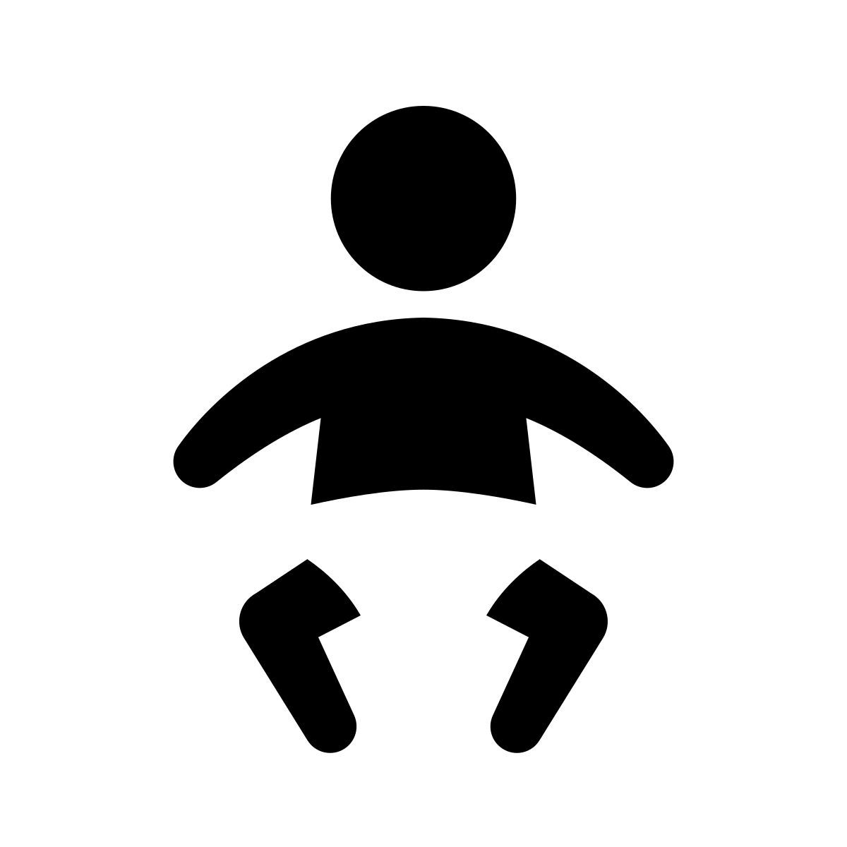 apple sf regular filled style bambino icon