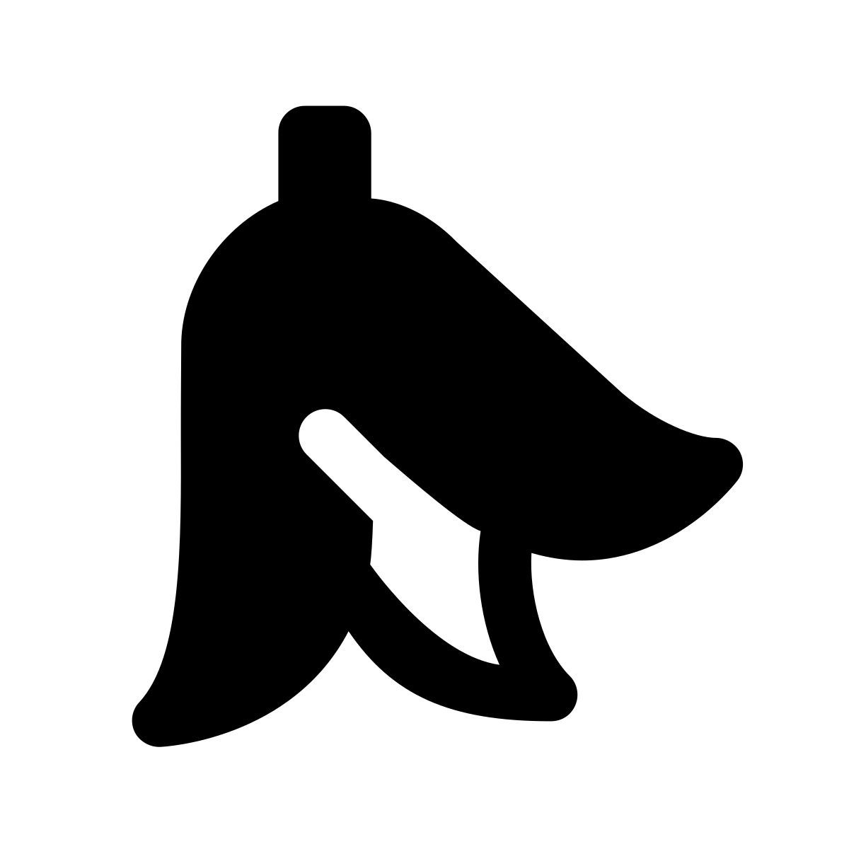 apple sf regular filled style casca de banana icon