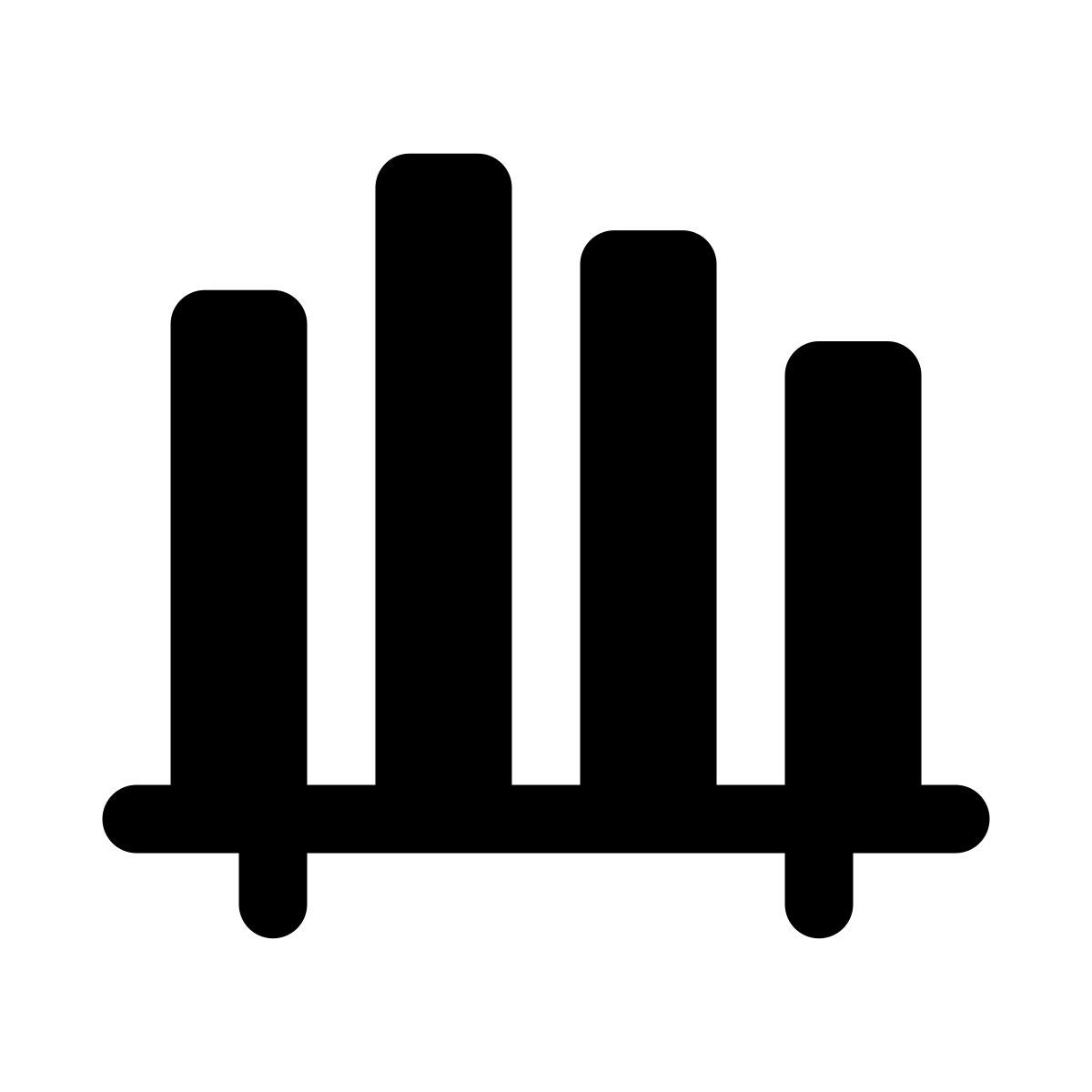 apple sf regular filled style 책 선반 icon