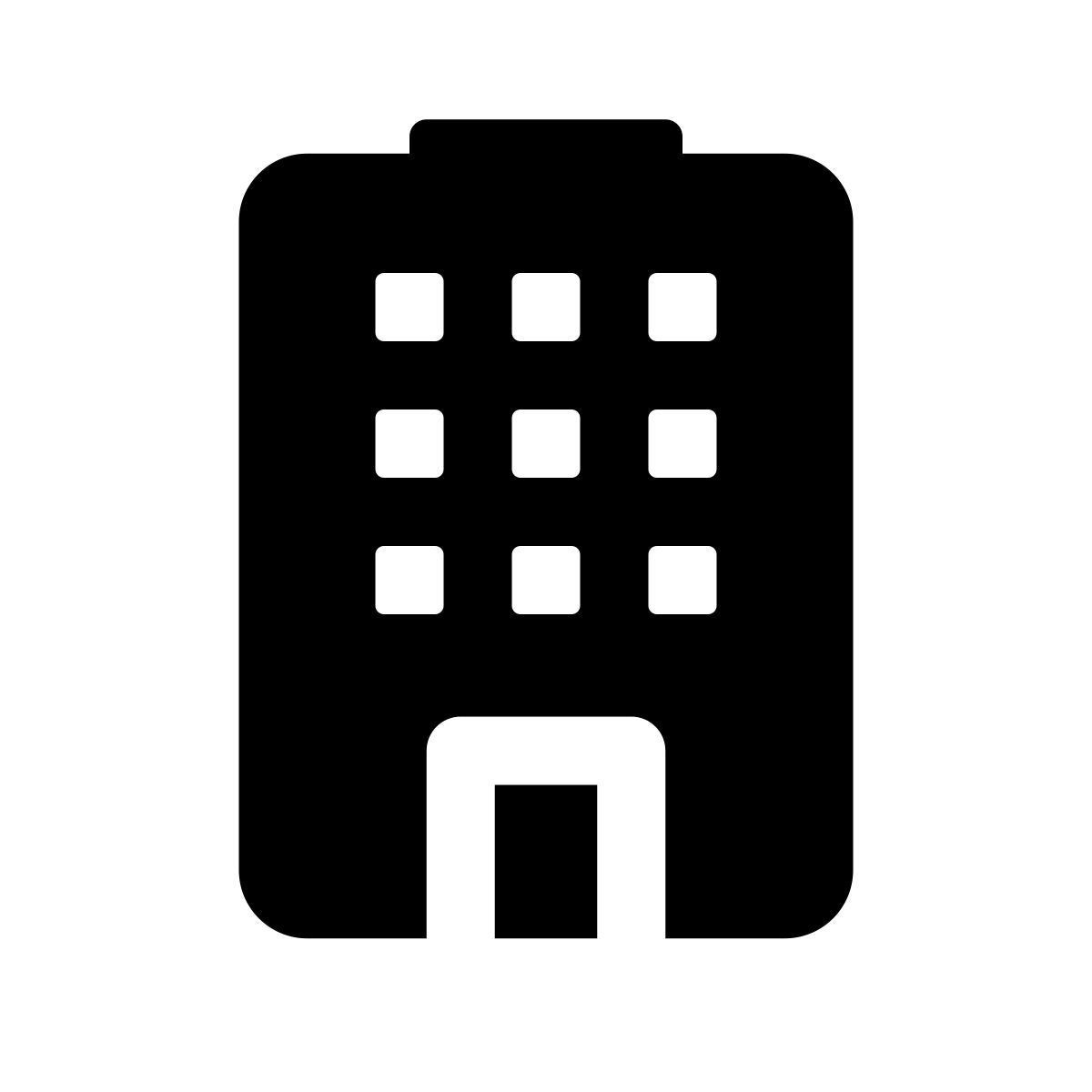 apple sf regular filled style 建筑 icon