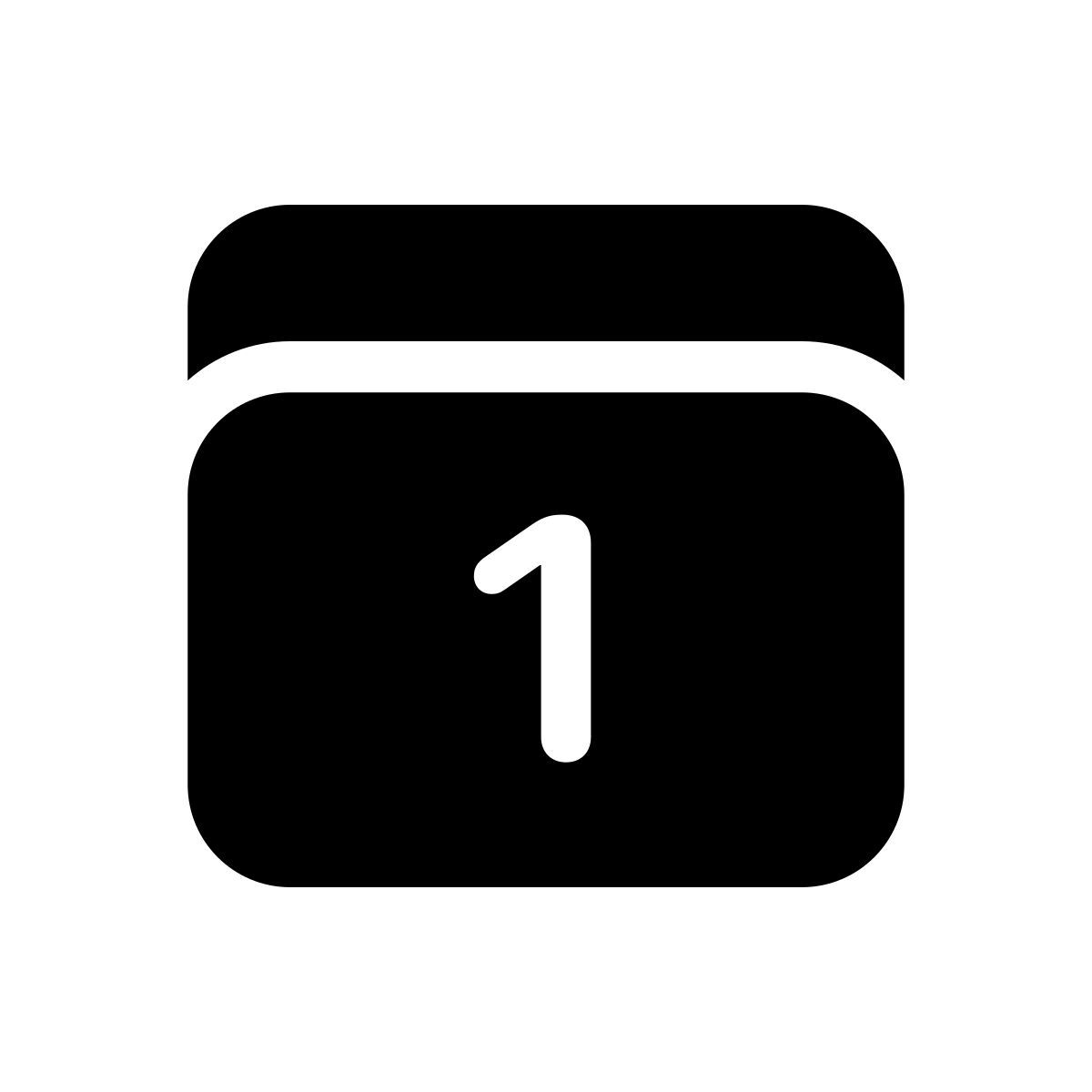 apple sf regular filled style calendario 1 icon