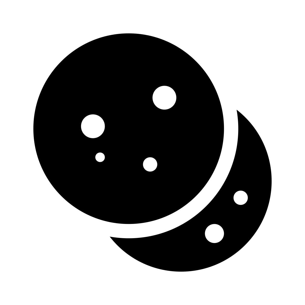 apple sf regular filled style cookies icon