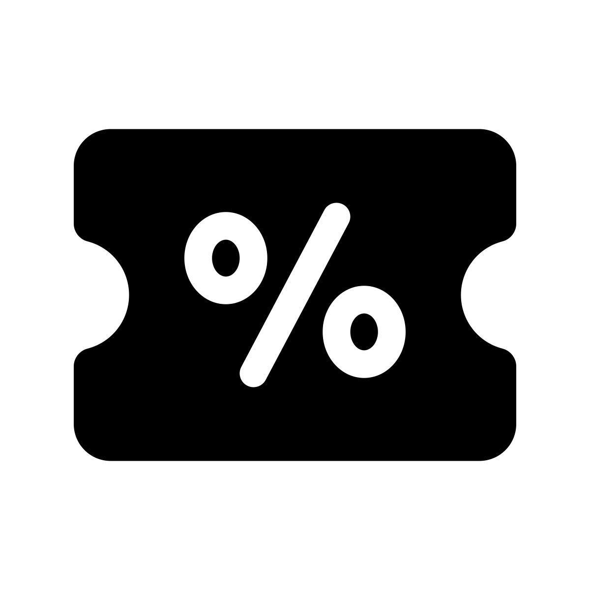 apple sf regular filled style voucher icon