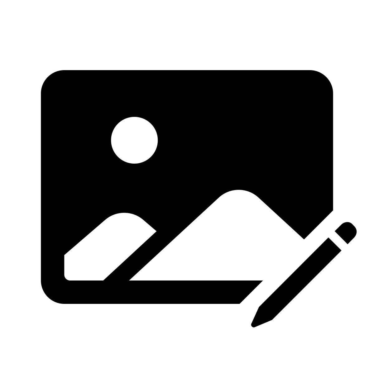 apple sf regular filled style 编辑图像 icon