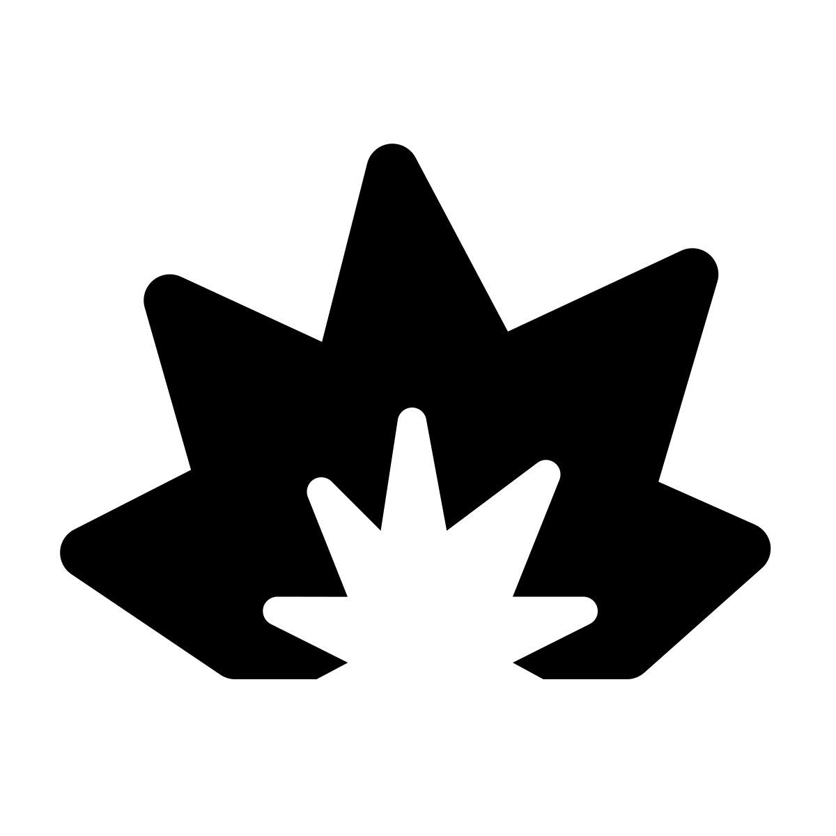 apple sf regular filled style explosion icon