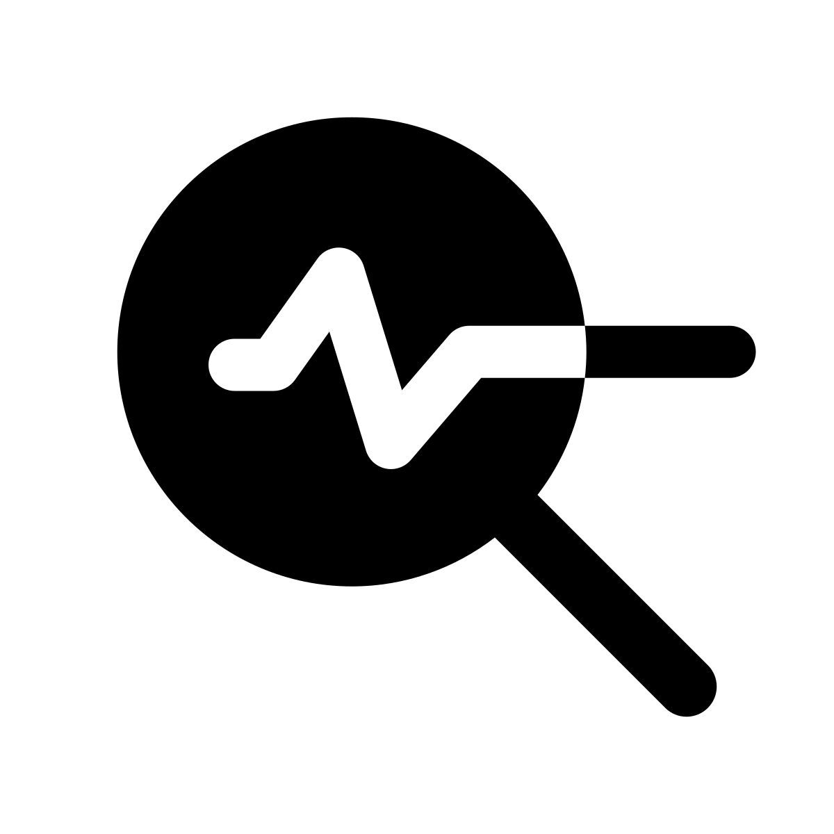 icon análise de crescimento financeiro apple sf regular filled estilo