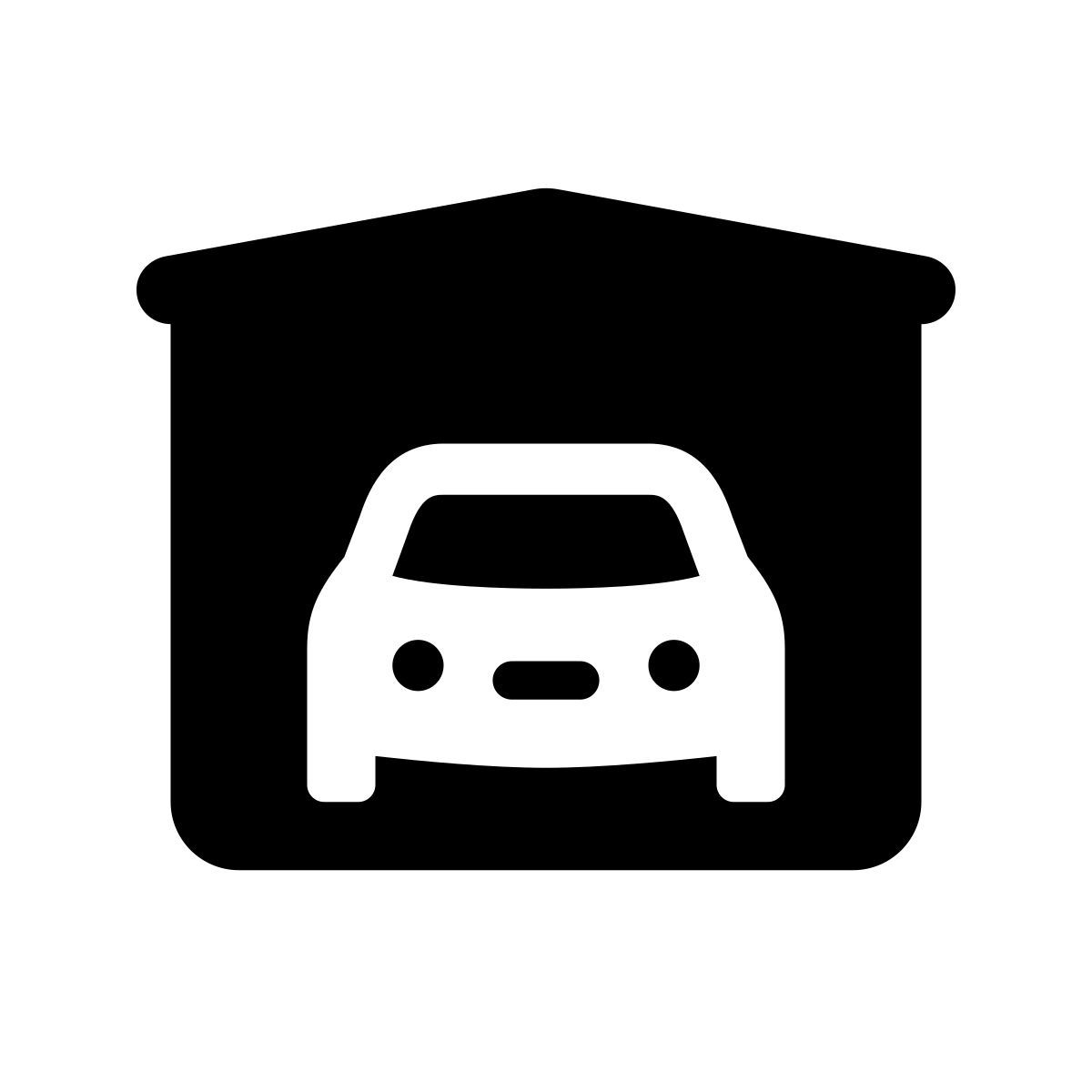 apple sf regular filled style garaje icon