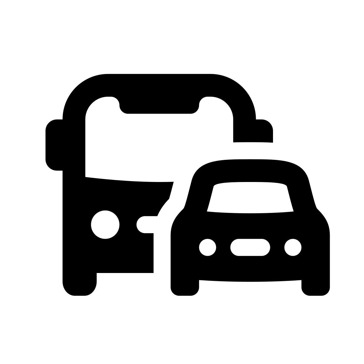 apple sf regular filled style transporte terrestre icon