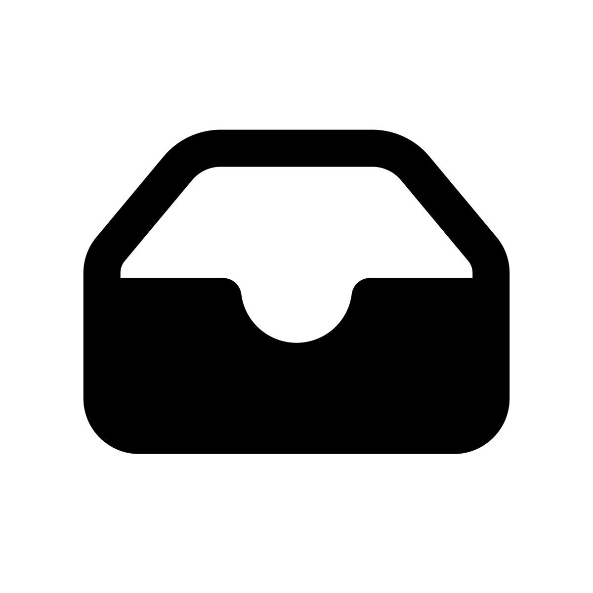 apple sf regular filled style inbox icon