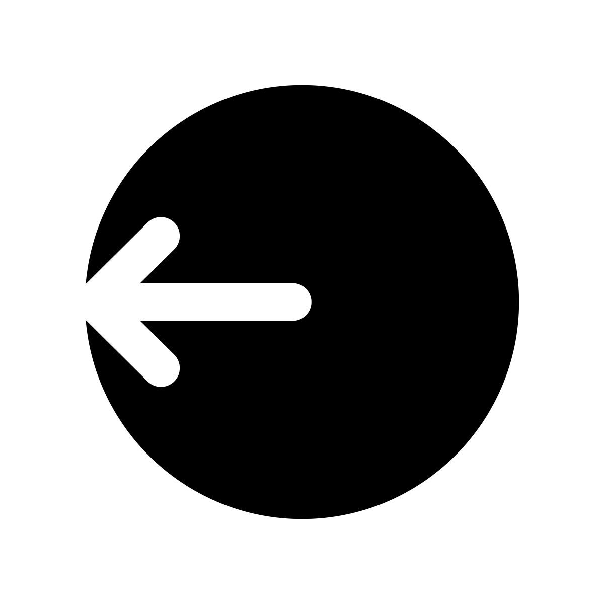 apple sf regular filled style logout arrotondato sinistra icon