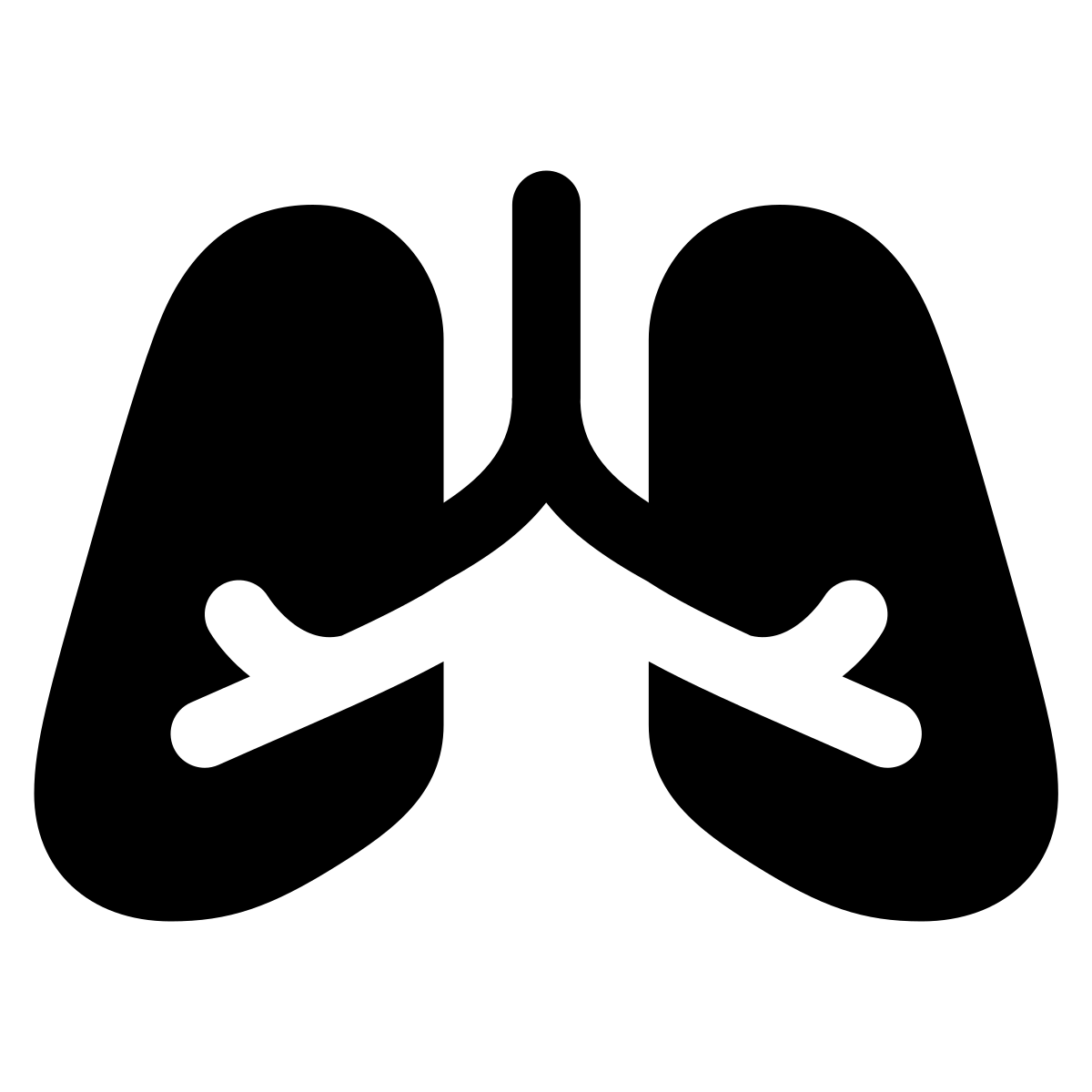 apple sf regular filled style lungs icon