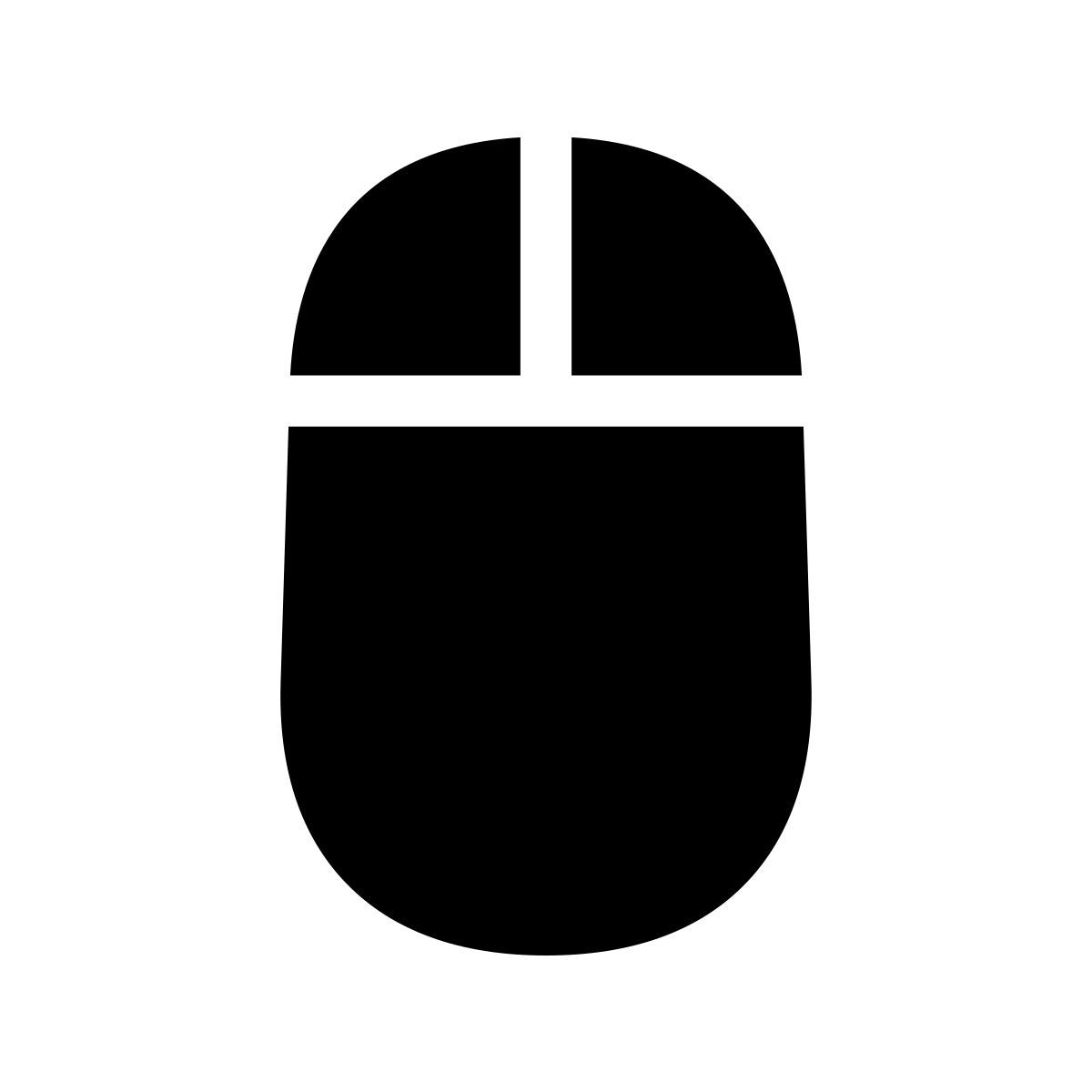 apple sf regular filled style 鼠标 icon