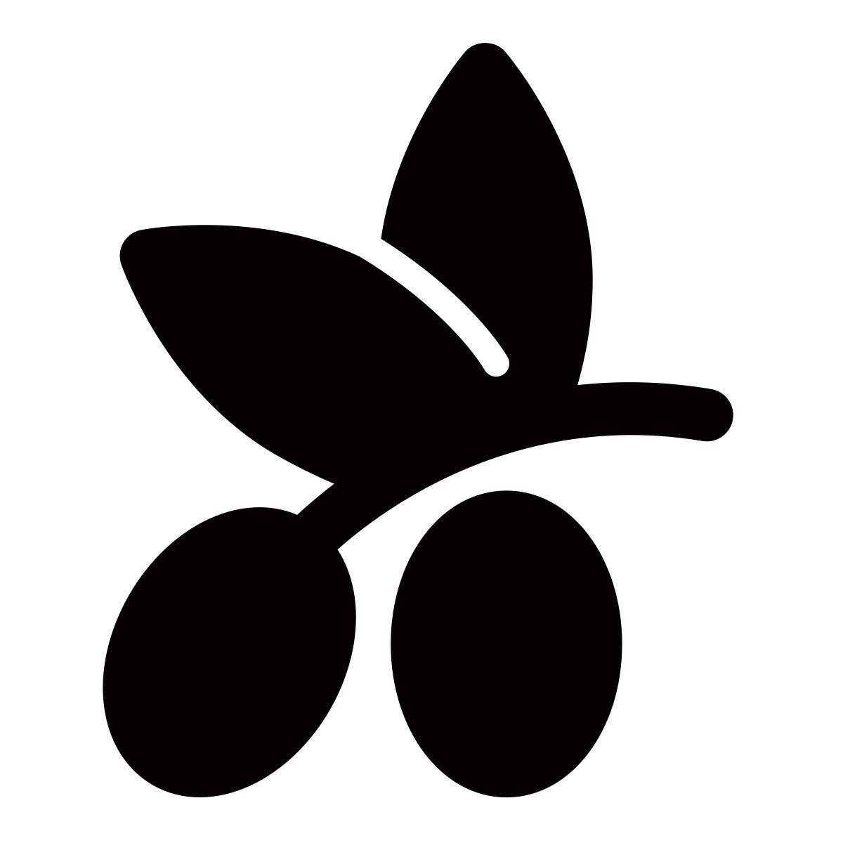 apple sf regular filled style 橄榄 icon