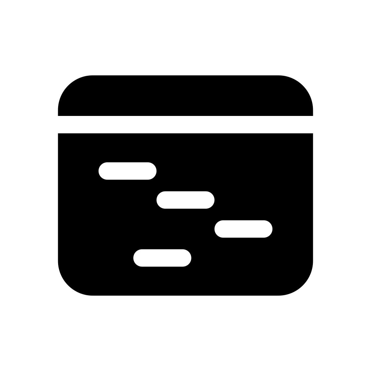 apple sf regular filled style surligner icon