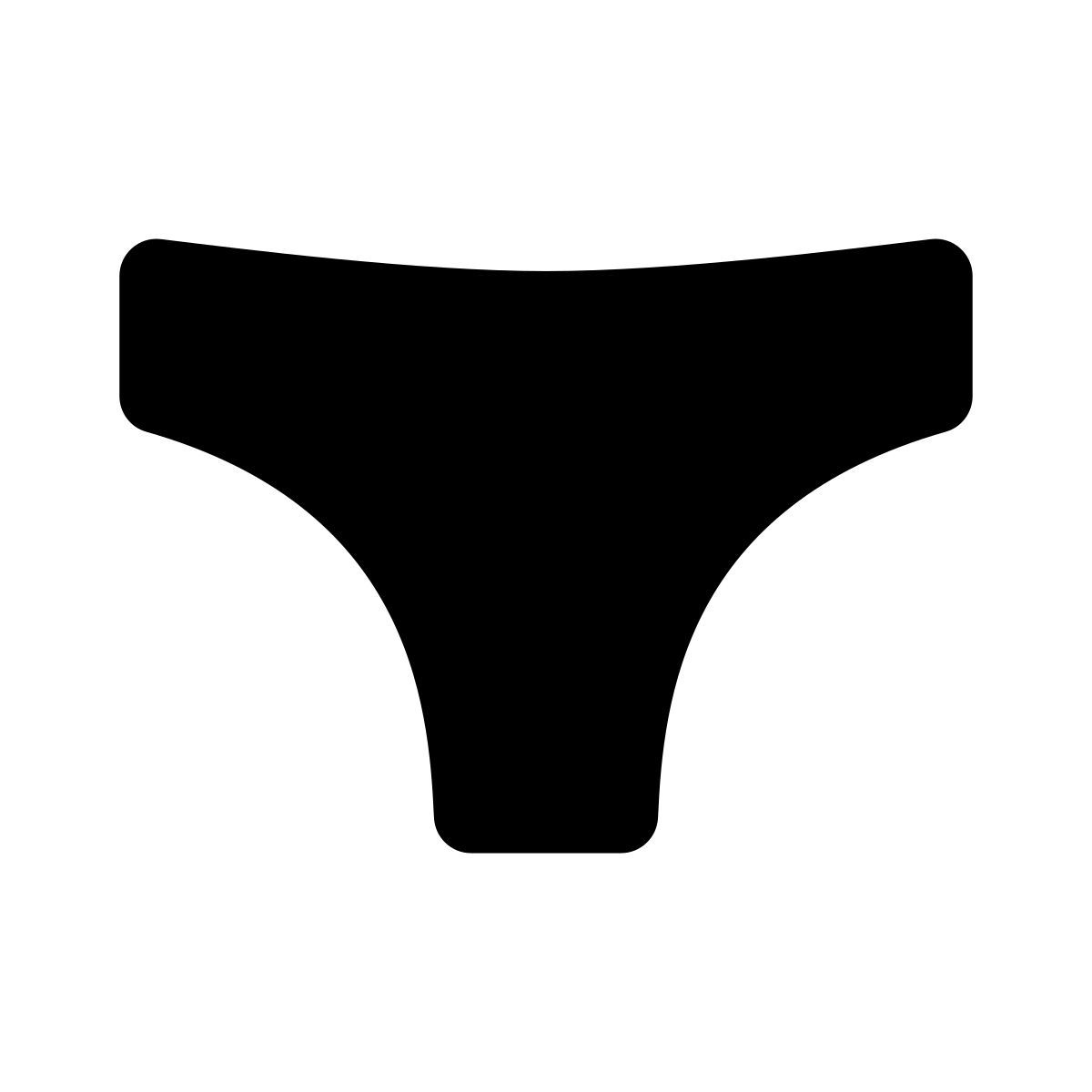 apple sf regular filled style 여성 속옷 icon