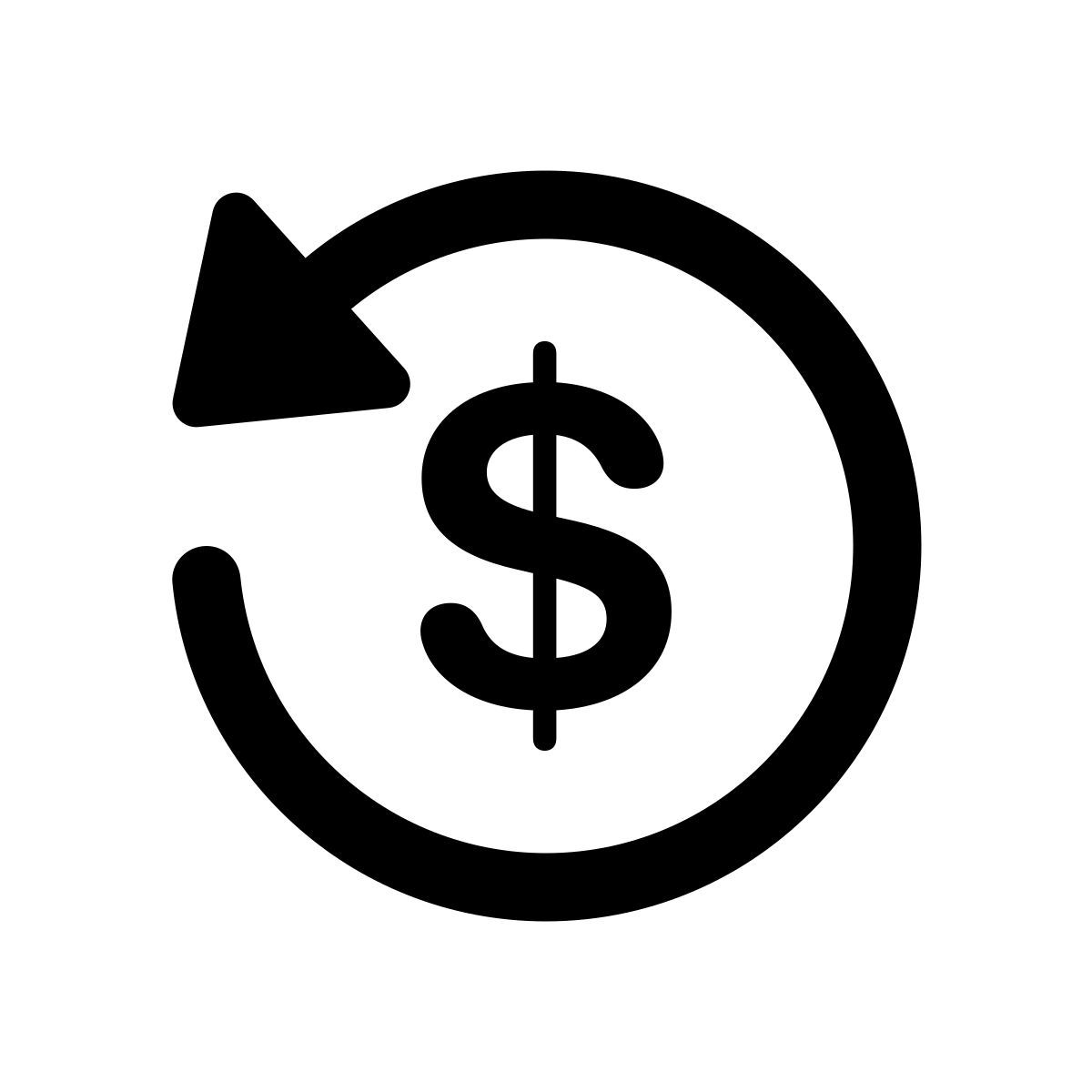 apple sf regular filled style 退款2 icon