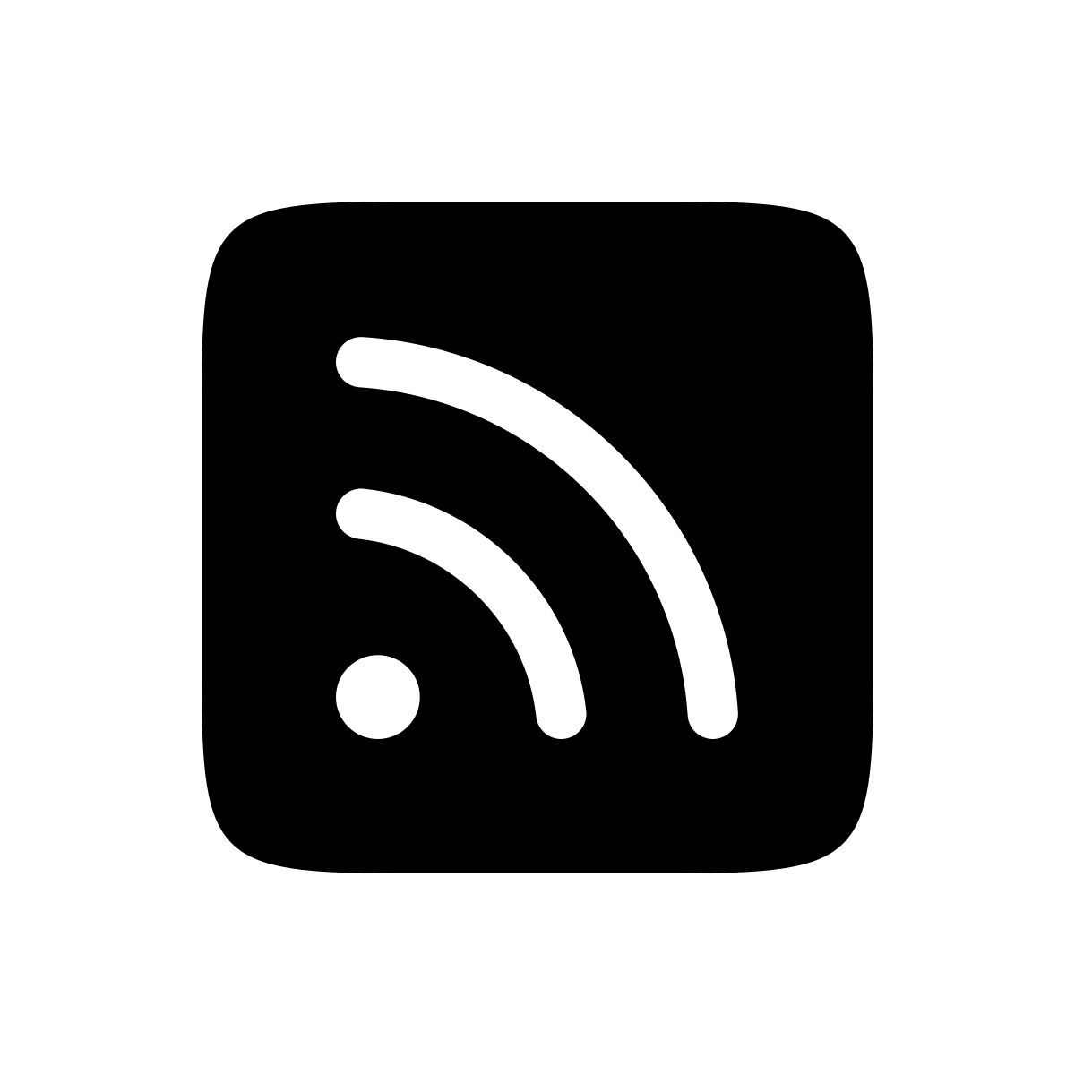 apple sf regular filled style fil d'actualité icon