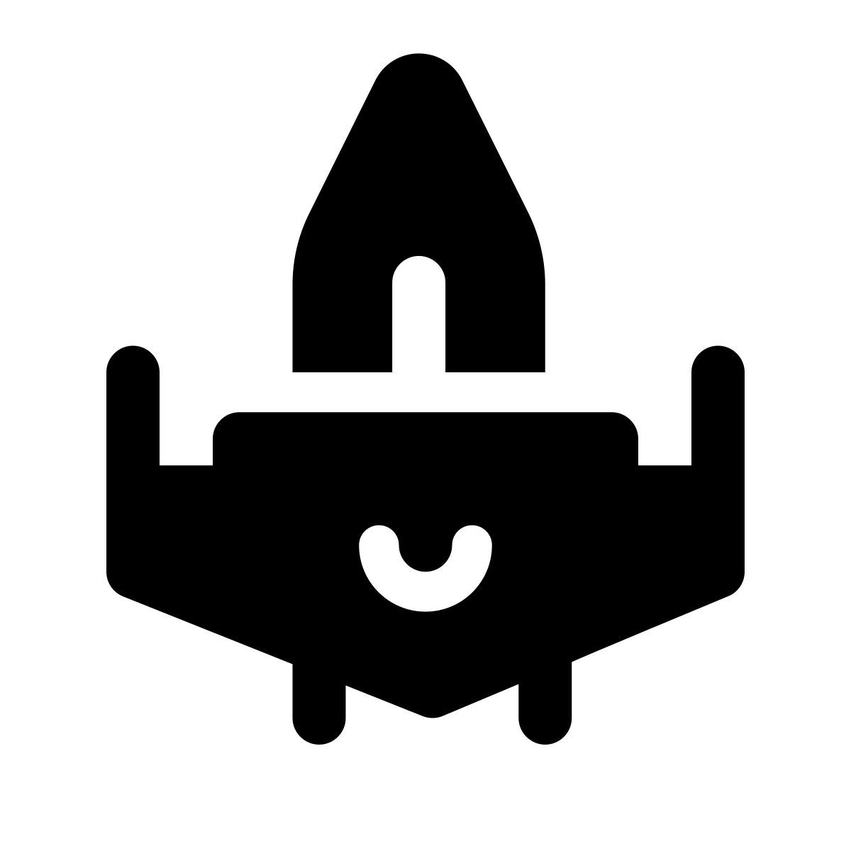 apple sf regular filled style space fighter icon