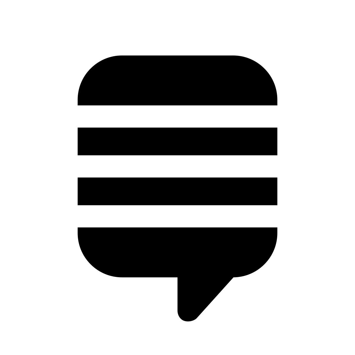 apple sf regular filled style stack exchange icon