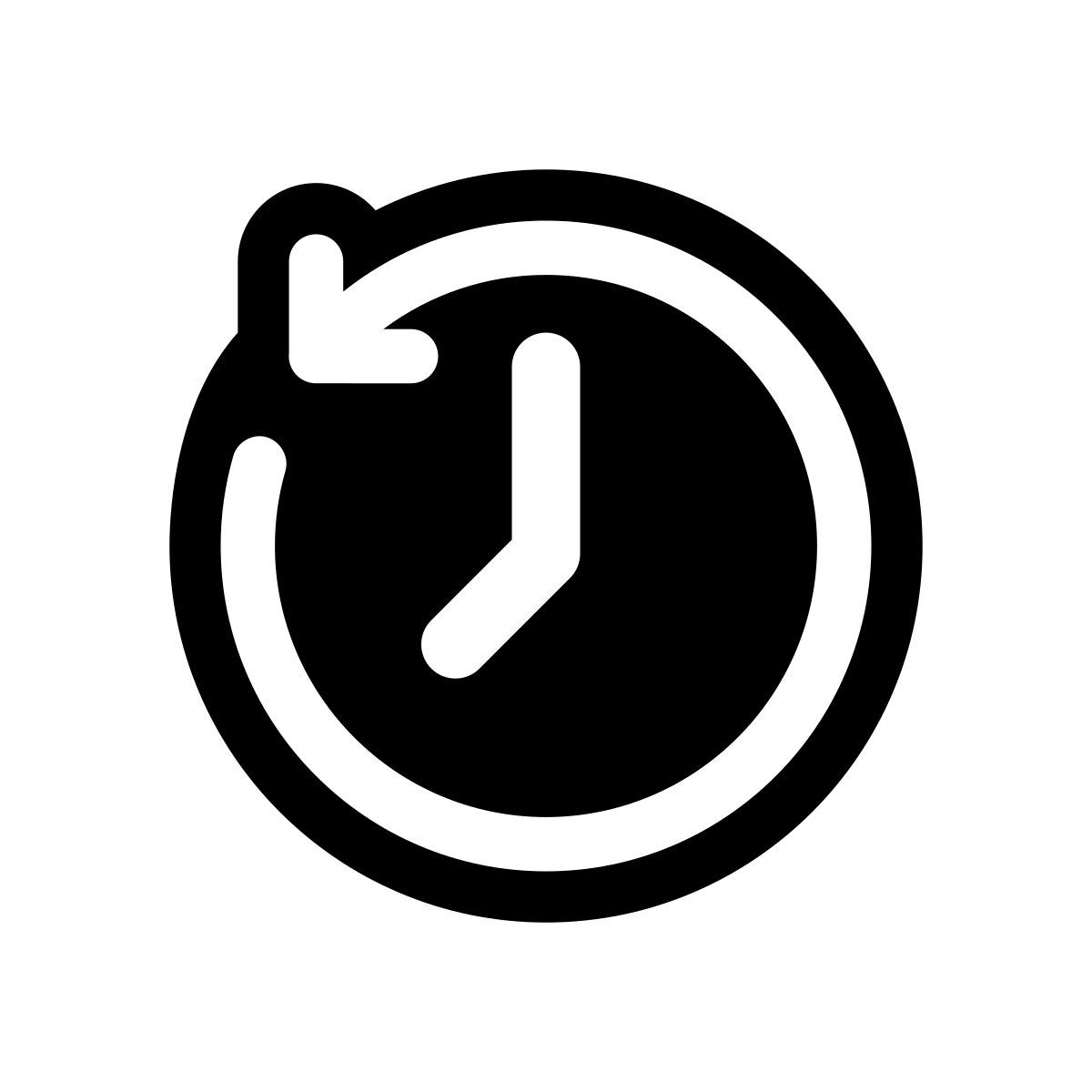 apple sf regular filled style pasado icon
