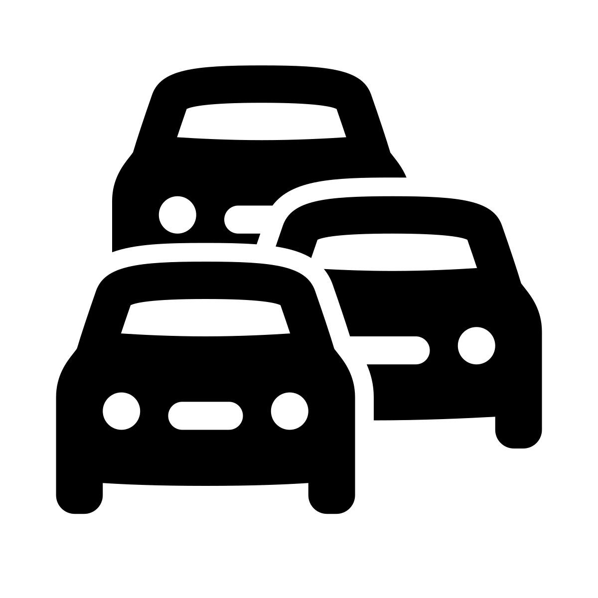 apple sf regular filled style tráfico icon