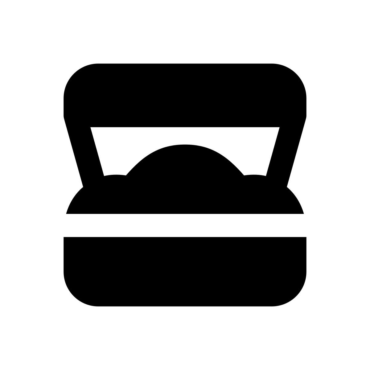 apple sf regular filled style scrigno del tesoro icon