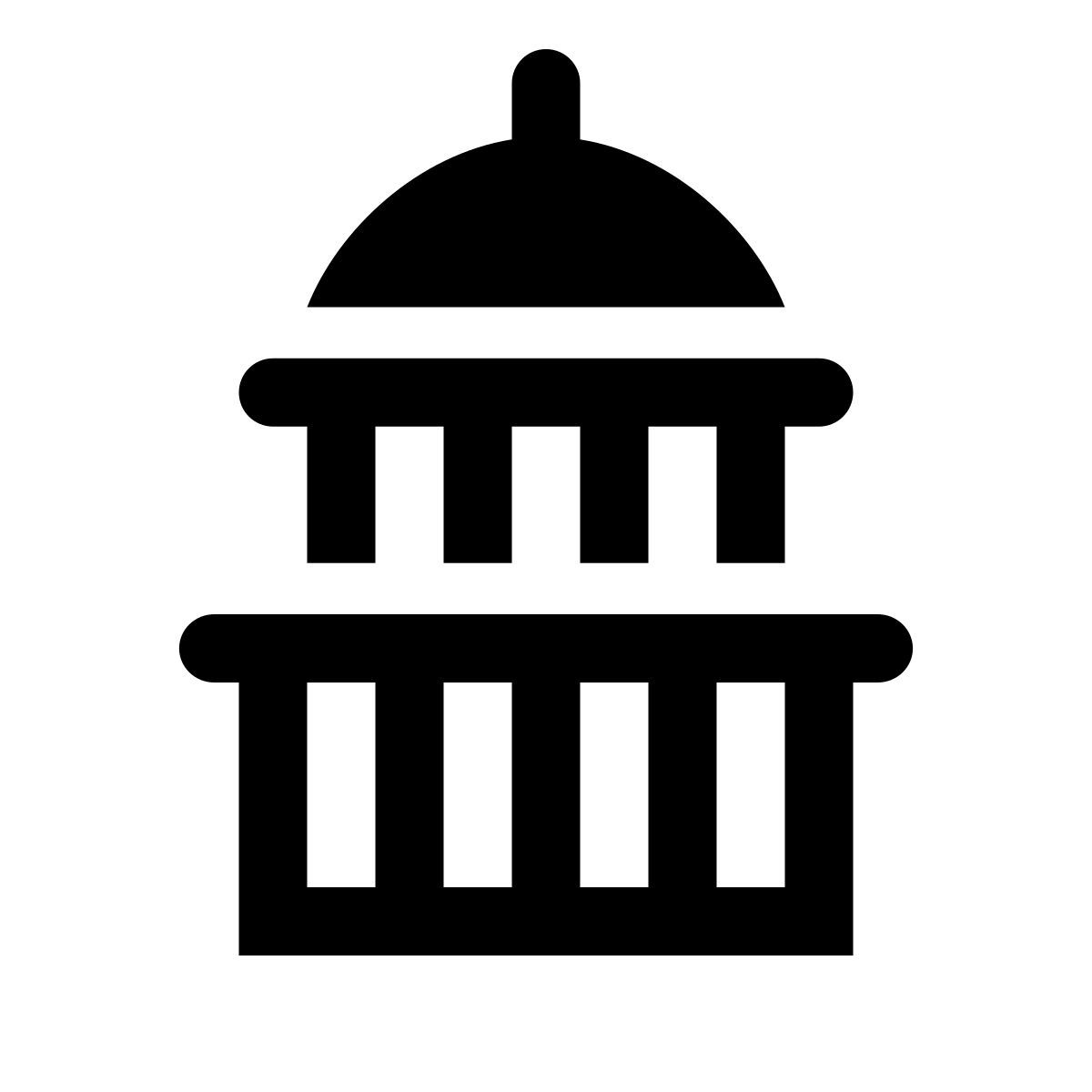 apple sf regular filled style us kapitol icon