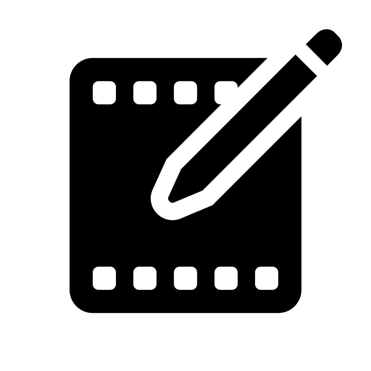 apple sf regular filled style edición de vídeo icon