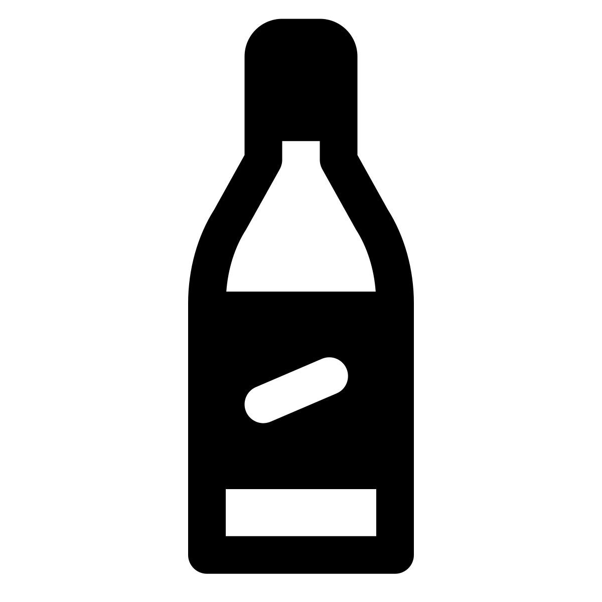 apple sf regular filled style vodka icon