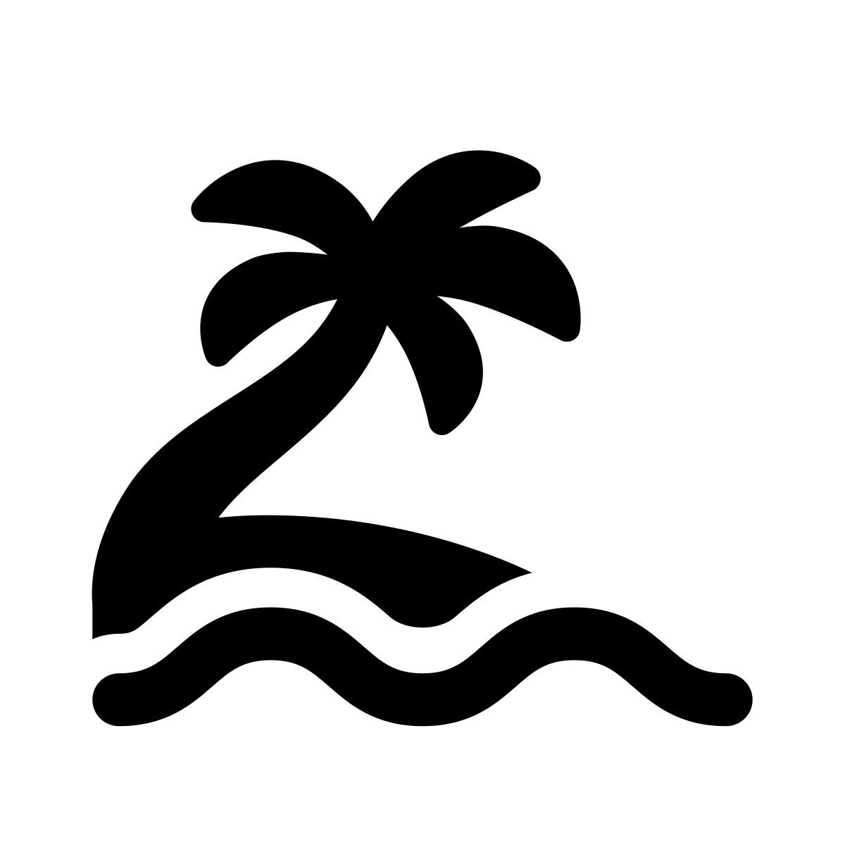 apple sf regular style beach icon