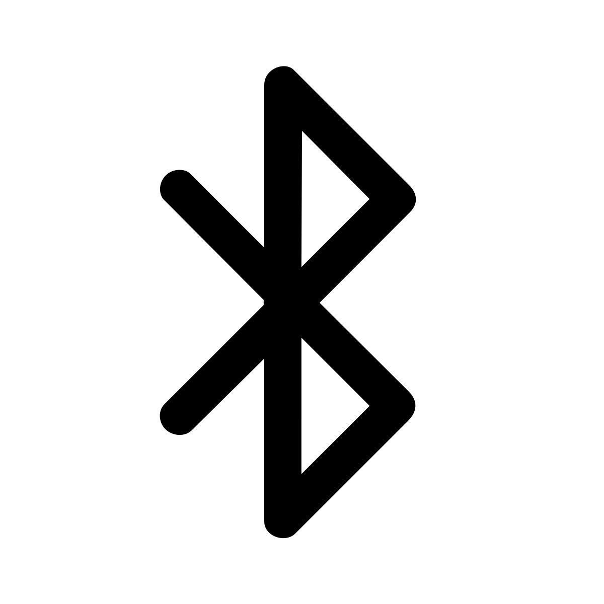apple sf regular style bluetooth icon