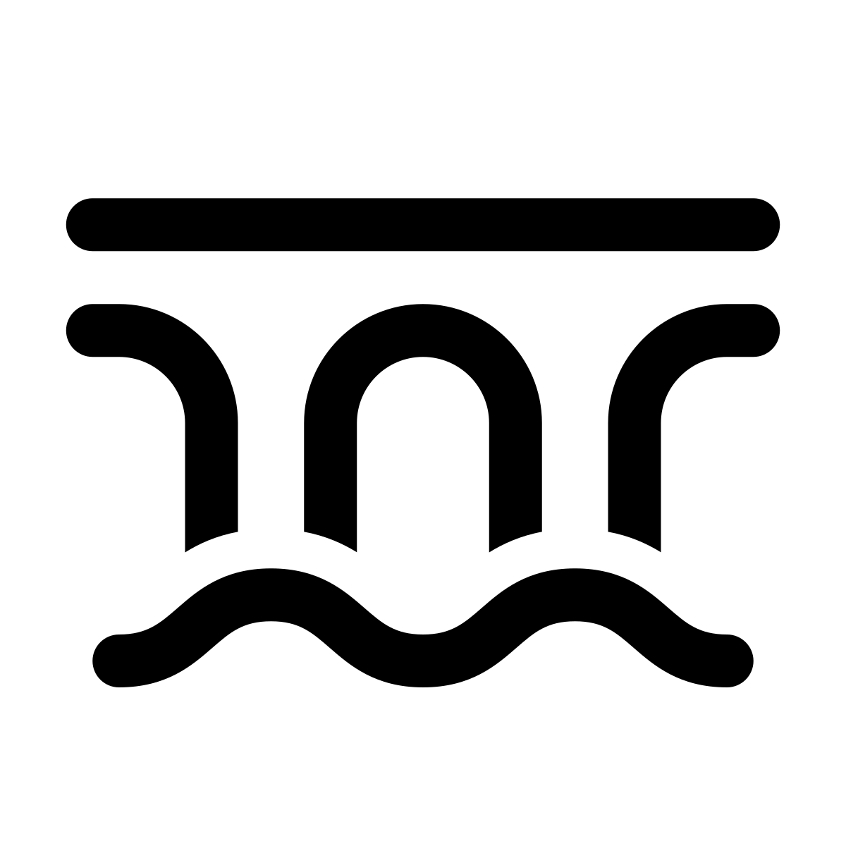 apple sf regular style bridge icon