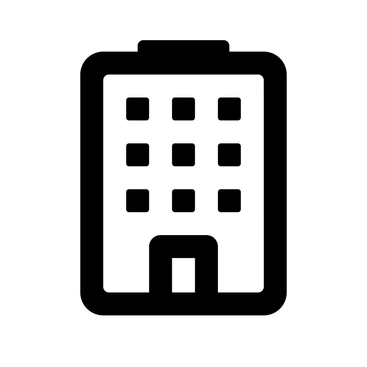 apple sf regular style 建筑 icon