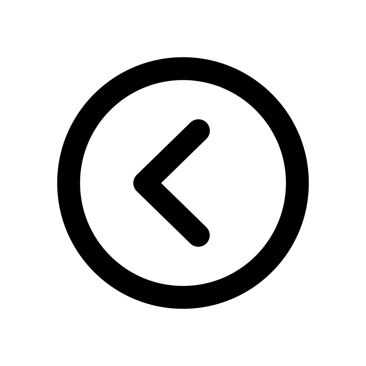 apple sf regular style segno a v a sinsitra icon