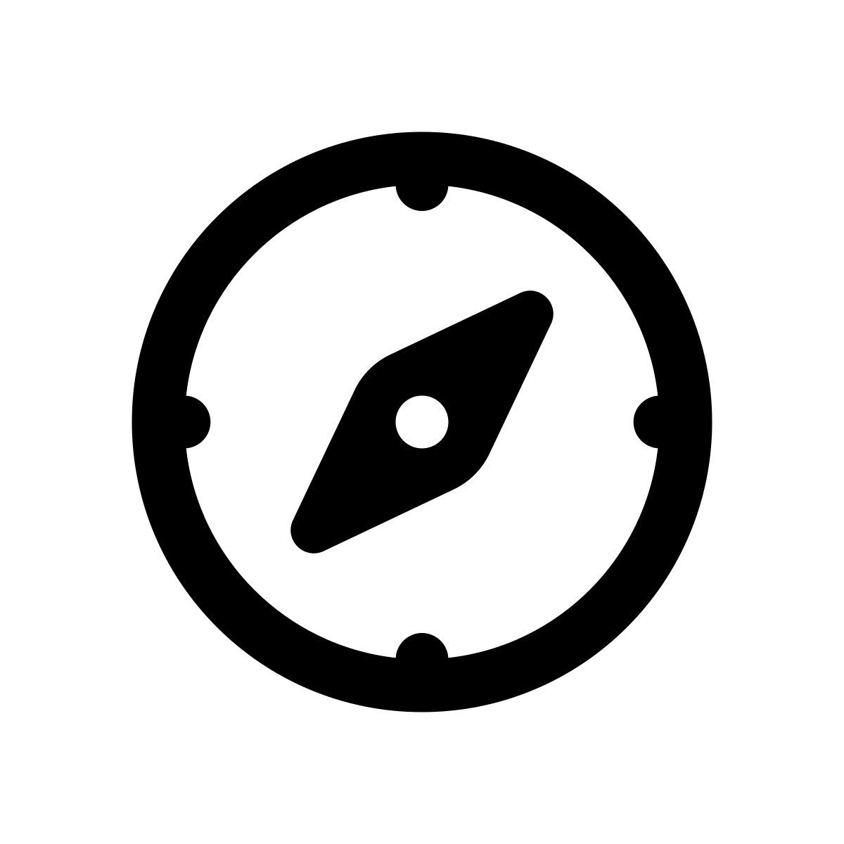 apple sf regular Stil kompass Icon