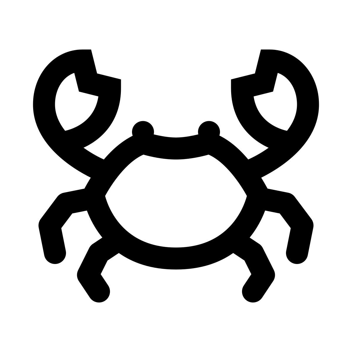 apple sf regular style crab icon