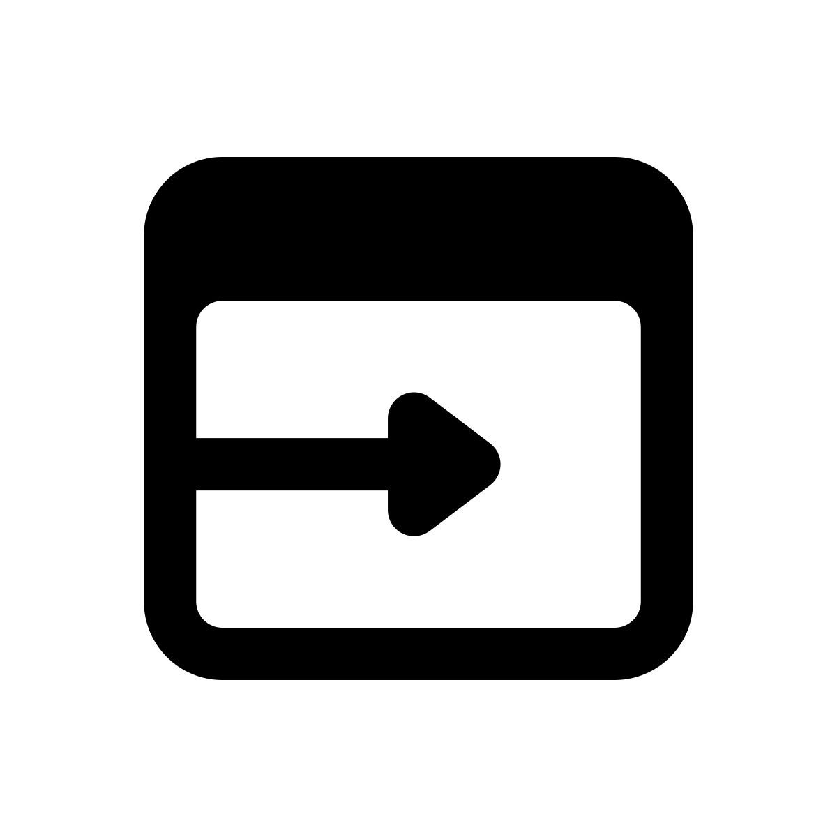 apple sf regular style date to icon