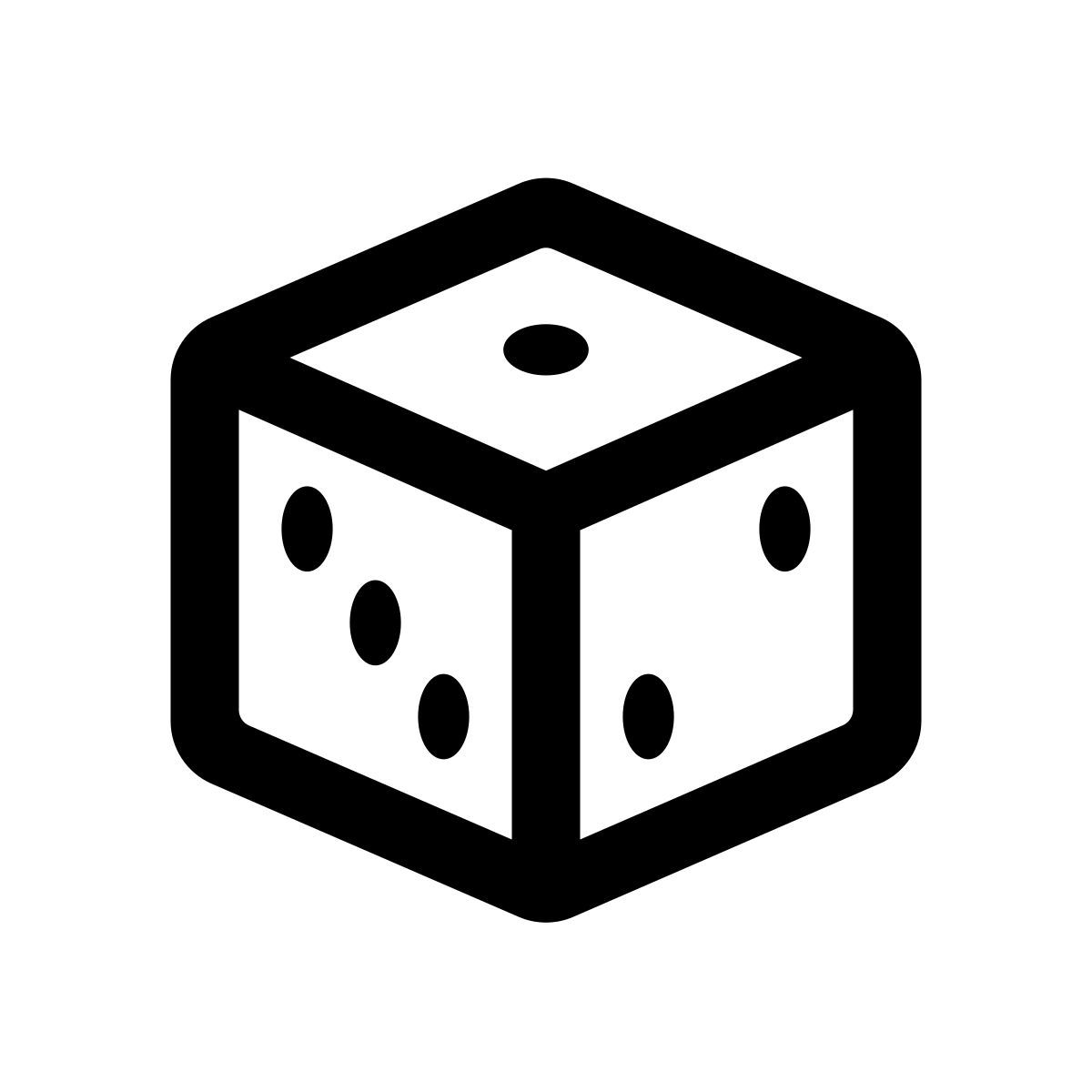 apple sf regular style dice icon