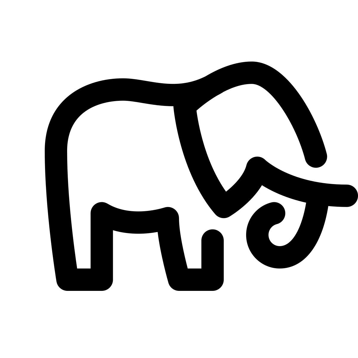 apple sf regular style 象 icon