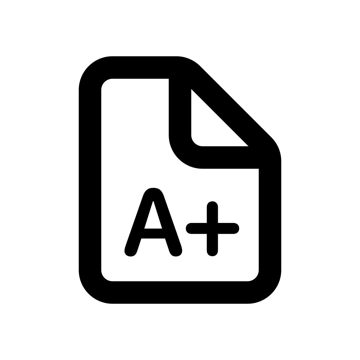 apple sf regular style exam icon