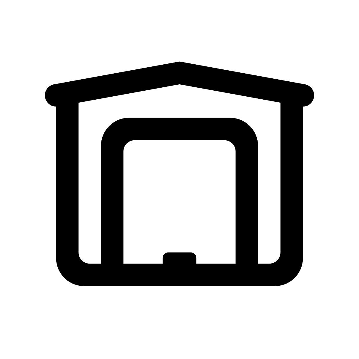 apple sf regular style garage geschlossen icon
