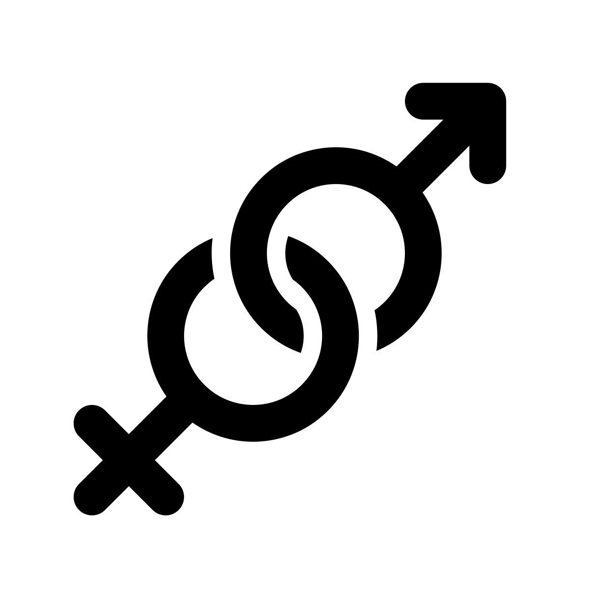 apple sf regular style 성별 icon