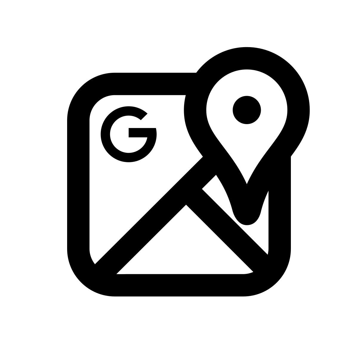 apple sf regular style 谷歌地图 icon